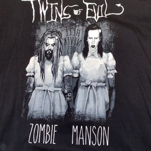 NWOT Twins of Evil Rob Zombie & Marilyn Manson
